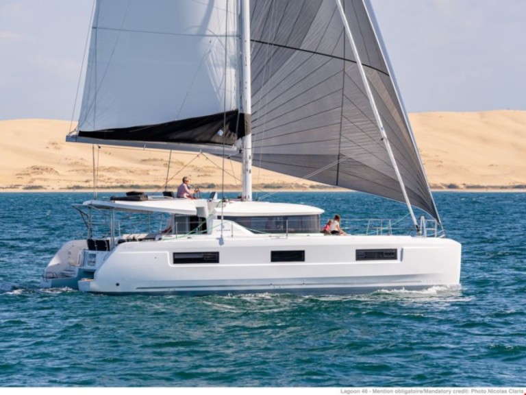 Lagoon Lagoon 46 charter bareboat or skippered in  Olbia