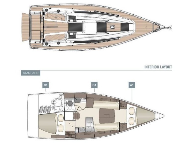 Hire Sailboat with or without skipper Dehler Saltsjö-duvnäs