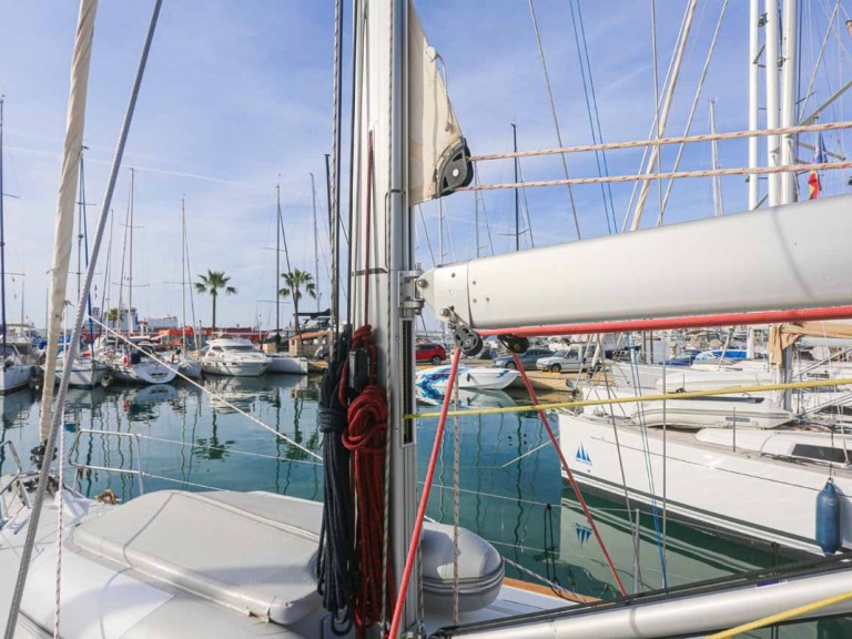 Jeanneau Sun Odyssey 419 charter bareboat or skippered in  Palma de Mallorca