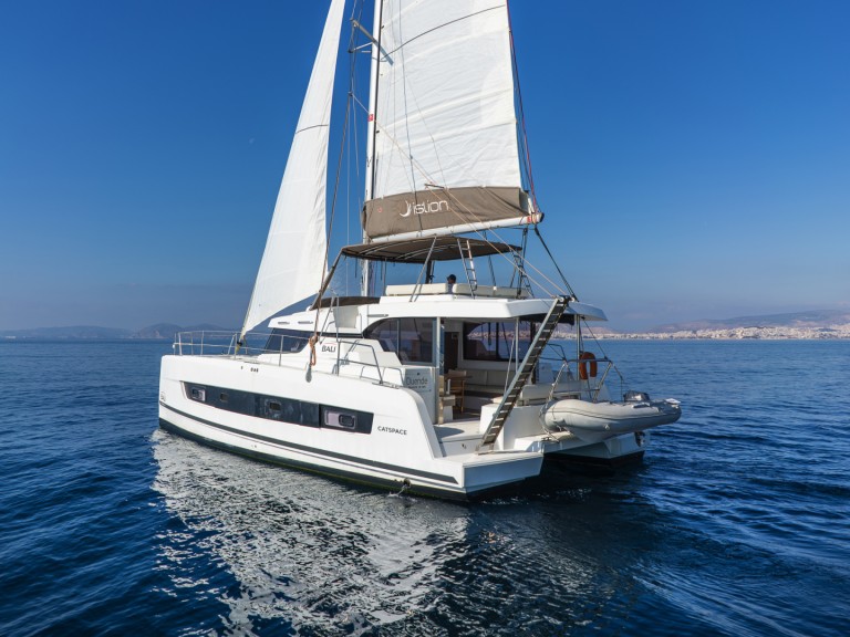 Yacht hire Alimos Marina cheap Bali Catspace Voile