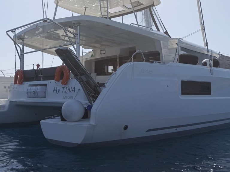 Lagoon Lagoon 46 charter bareboat or skippered in  Gouvia