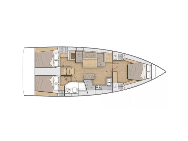 Hire a Bénéteau Oceanis 40.1 Olbia