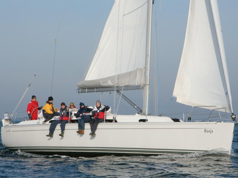 Hanse Hanse 370 charter bareboat or skippered in  Barth