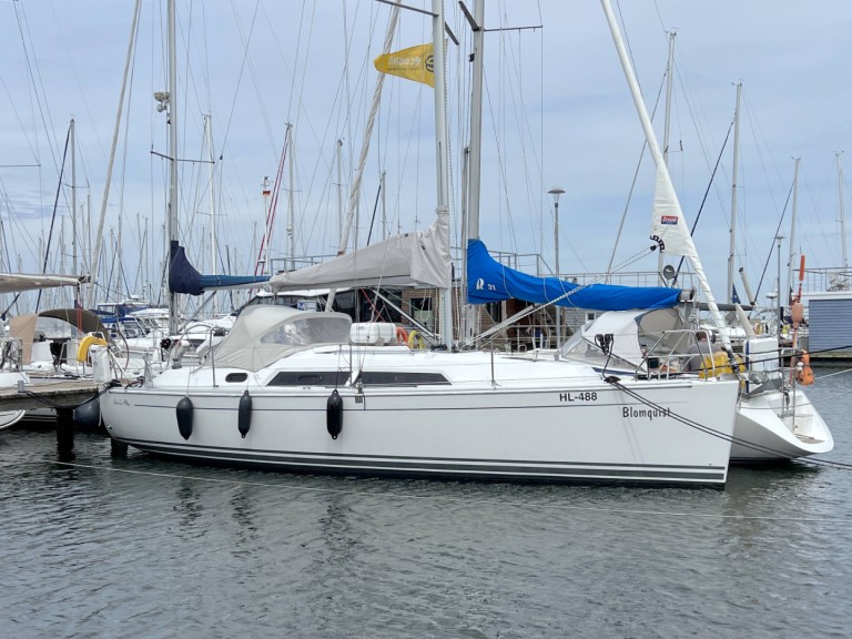 Hanse Hanse 320 charter bareboat or skippered in  Heiligenhafen