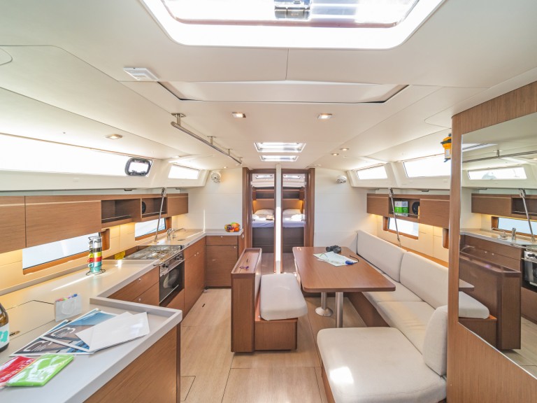 Yacht hire Gouvia cheap Oceanis 46.1