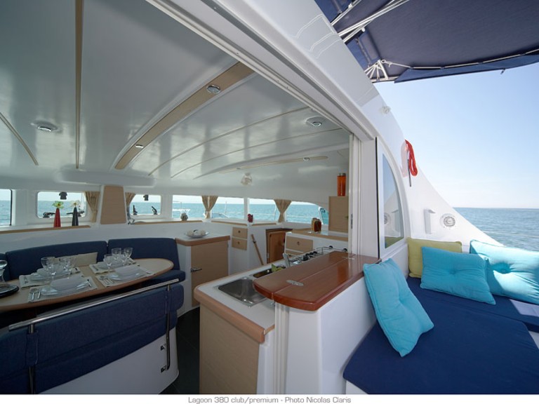 Lagoon Lagoon 380 charter bareboat or skippered in  Le Marin