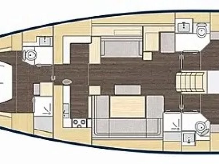Bavaria Bavaria C57 charter bareboat or skippered in  Castellammare di Stabia