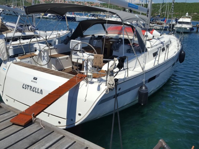 Bavaria Cruiser 45 charter bareboat or skippered in  Punat