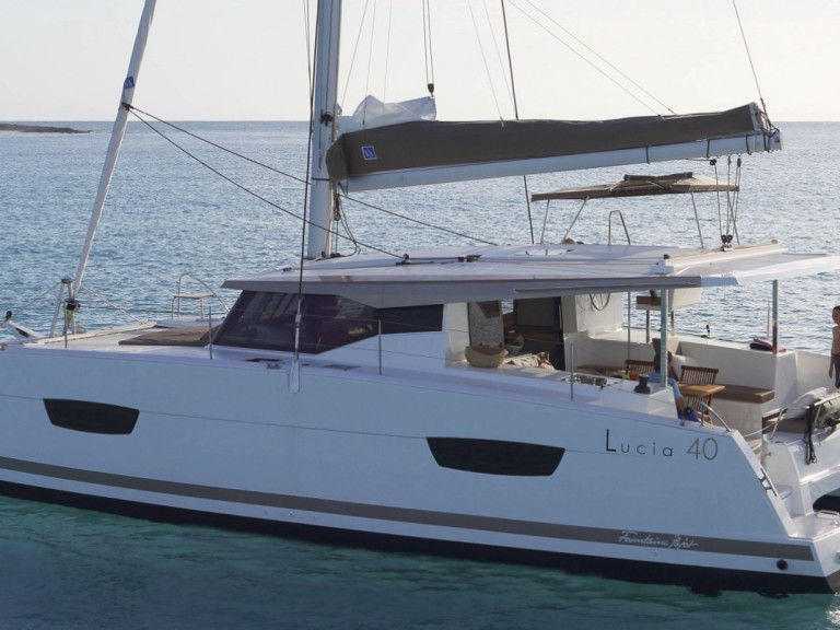 Fountaine Pajot Lucia 40 charter bareboat or skippered in  Bormes-les-Mimosas