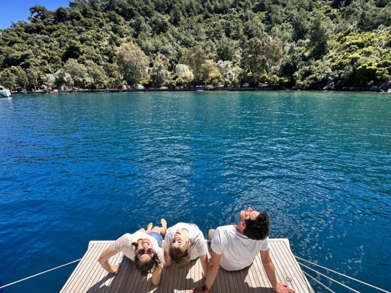 Bavaria Cruiser 46 charter bareboat or skippered in  Marmaris