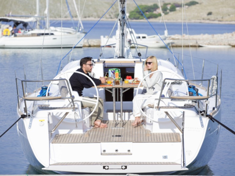 Elan Impression 40.1 charter bareboat or skippered in  Pirovac