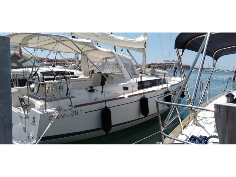 Bénéteau Oceanis 38.1 charter bareboat or skippered in  Cannigione