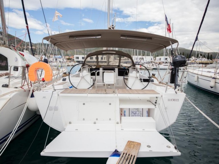 Dufour Dufour 460 Grand Large charter bareboat or skippered in  Zaton