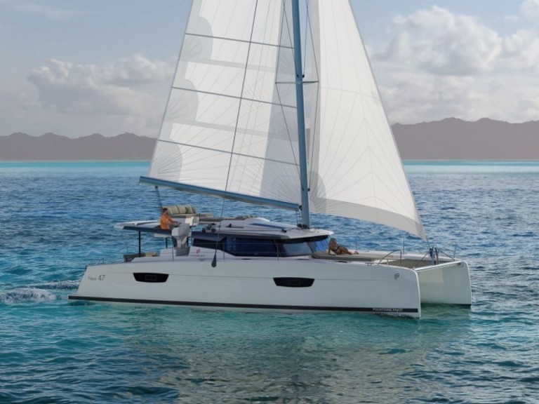 Yacht hire Le Marin cheap Saona 47