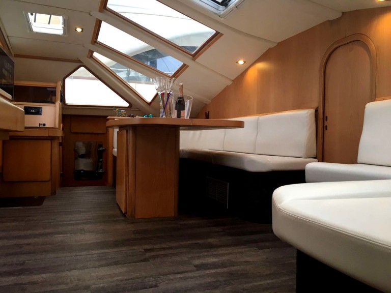 Alliaura-Marine Privilege 51 charter bareboat or skippered in  Santa Eulària des Riu