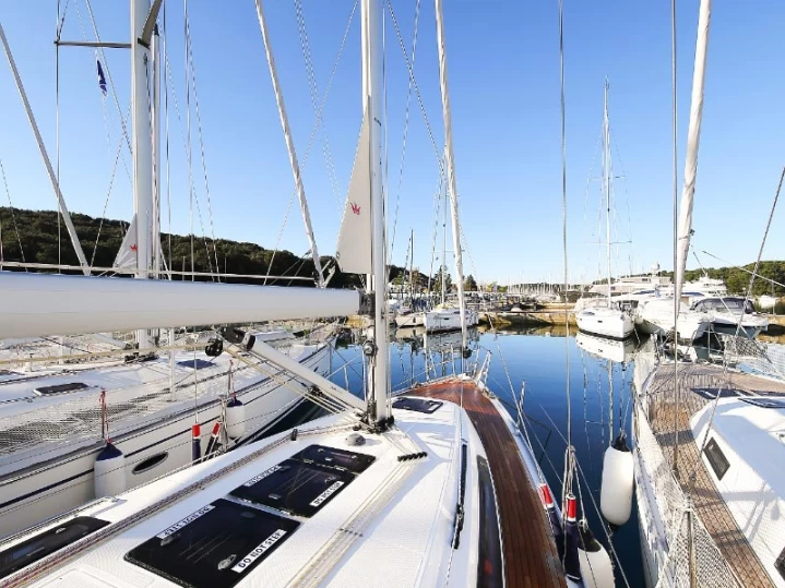 Bavaria Cruiser 37 charter bareboat or skippered in  Punat