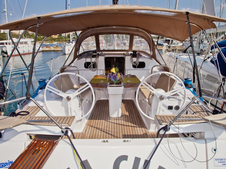 Elan Impression 45 charter bareboat or skippered in  Pula