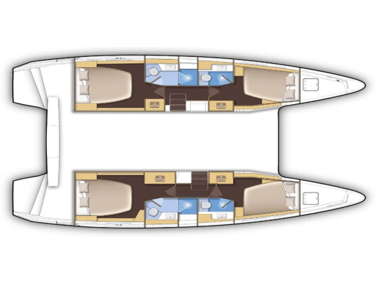 Hire a Lagoon Lagoon 42 Lefkáda