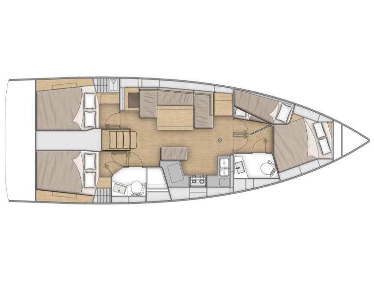 Yacht charter Gouvia - Bénéteau Oceanis 40.1 on SamBoat