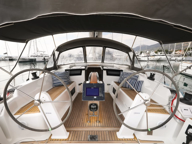 Hanse Hanse 418 charter bareboat or skippered in  Kaštela