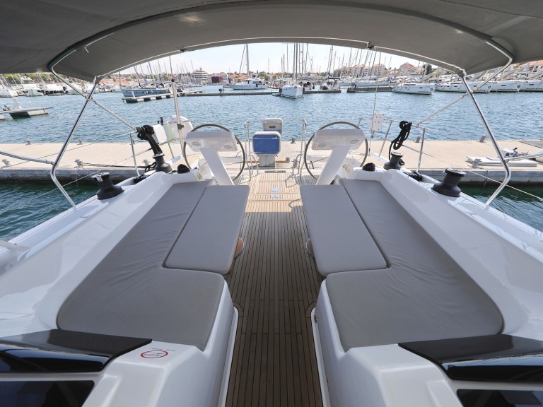 Hanse Hanse 508 charter bareboat or skippered in  Biograd na Moru