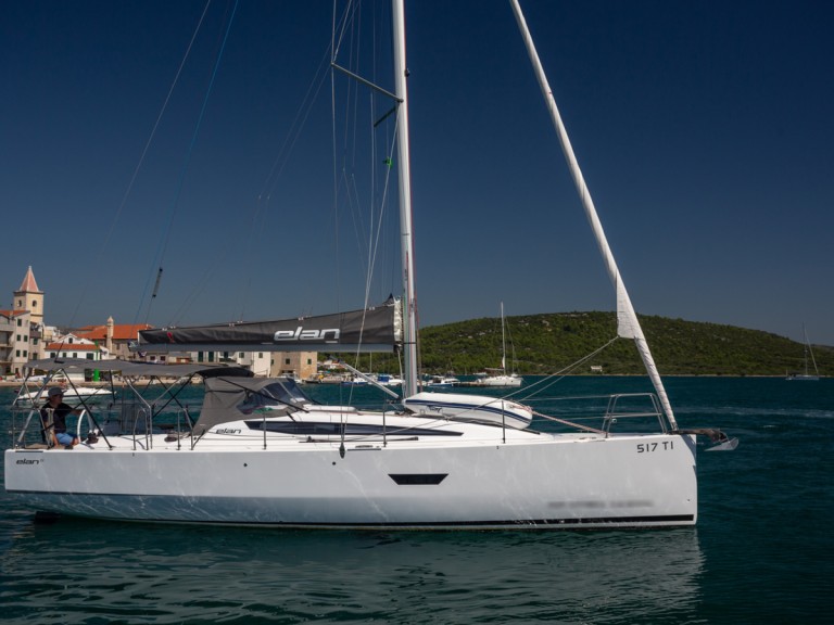 Hire Sailboat Elan with a boat licence