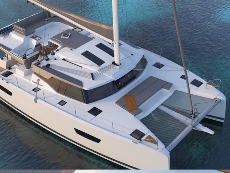Hire Catamaran Fountaine Pajot with a boat licence