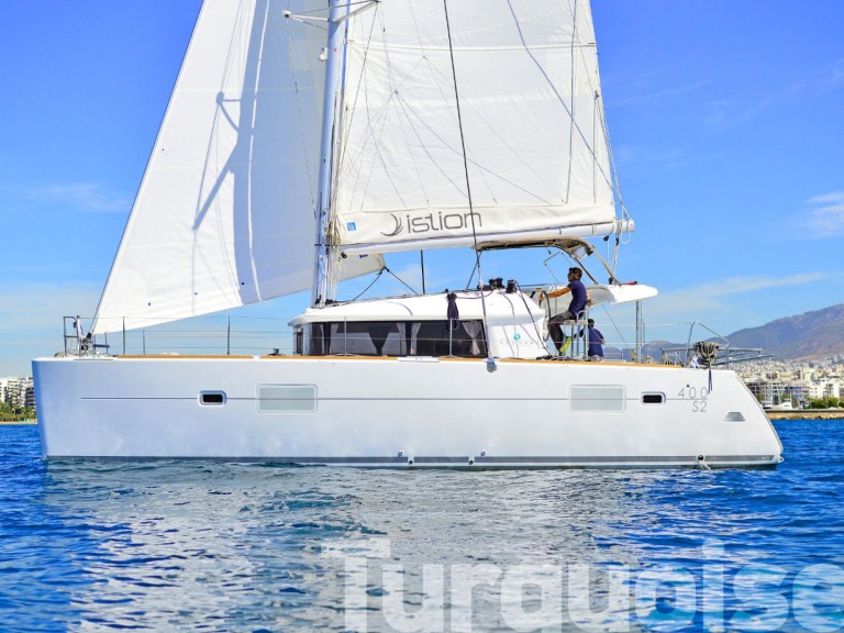 Lagoon Lagoon 400 S2 charter bareboat or skippered in  Lávrio