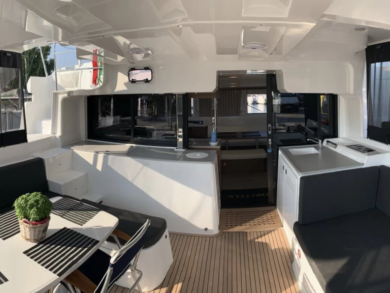 Charter a Lagoon Lagoon 46 in Alimos on Samboat