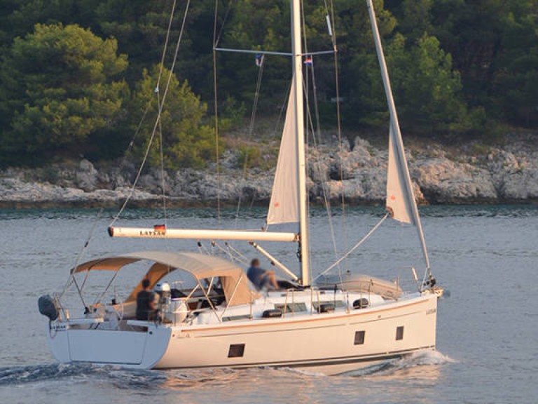 Yacht hire Rogoznica cheap Hanse 418