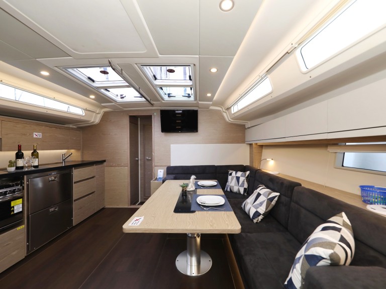 Hanse Hanse 508 charter bareboat or skippered in  Biograd na Moru