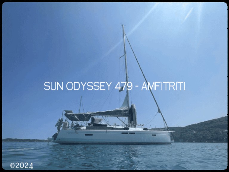 Yacht charter Gouvia - Jeanneau Sun Odyssey 479 on SamBoat