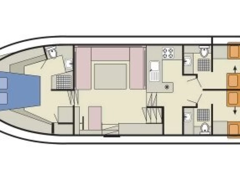 Comfort Royal Classique charter bareboat or skippered in  Migennes