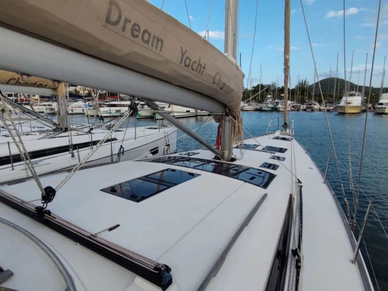 Dufour Dufour 520 Grand Large charter bareboat or skippered in  Le Marin