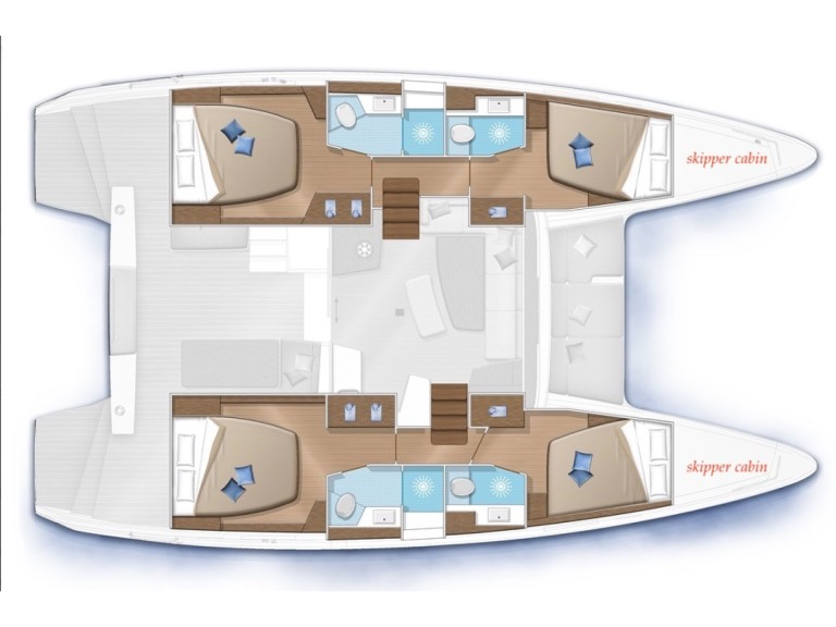 Yacht charter Šibenik - Lagoon Lagoon 42 on SamBoat