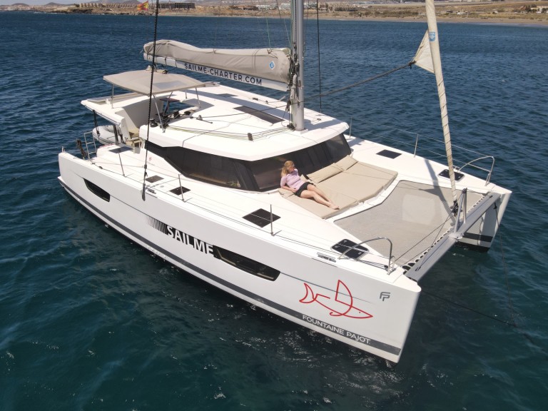 Yacht hire Ibiza Town cheap Lucia 40
