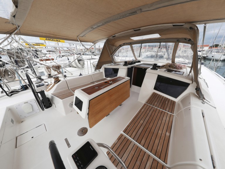 Dufour Dufour 430 Grand Large charter bareboat or skippered in  Šibenik