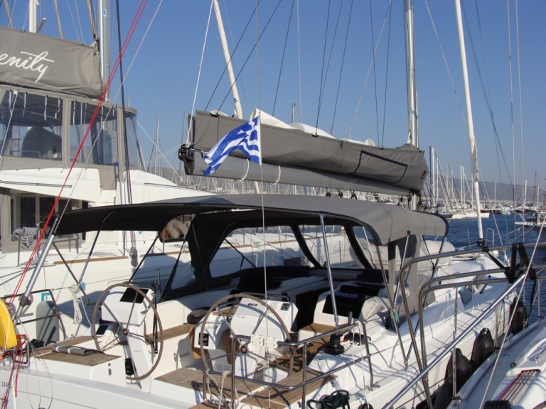 Yacht hire Alimos cheap Hanse 455