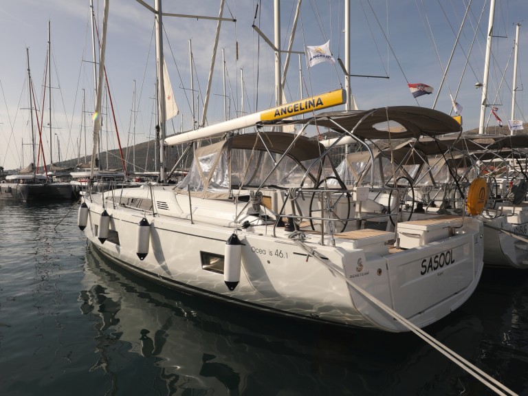 Yacht hire Trogir cheap Oceanis 46.1