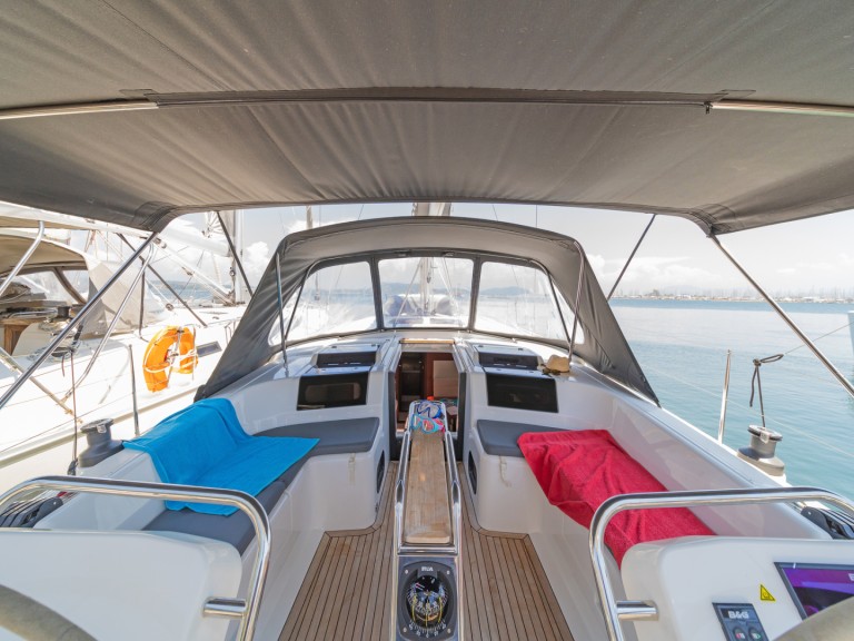 Hanse Hanse 458 charter bareboat or skippered in  Lefkáda