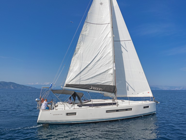 Charter a Jeanneau Sun Odyssey 490 in Gouvia on Samboat