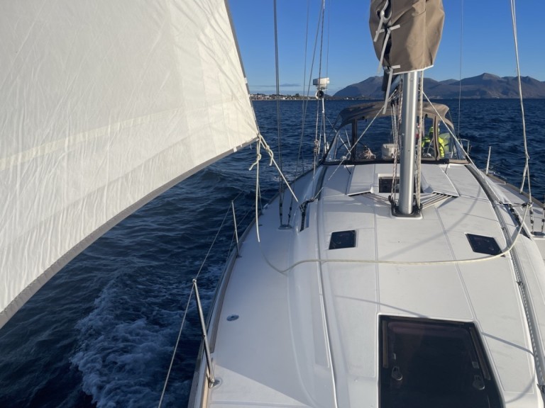 Jeanneau Sun Odyssey 439 charter bareboat or skippered in  Mauseidvåg