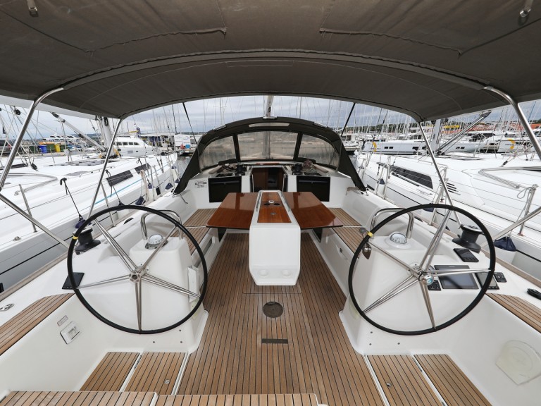 Dufour Dufour 460 Grand Large charter bareboat or skippered in  Biograd na Moru