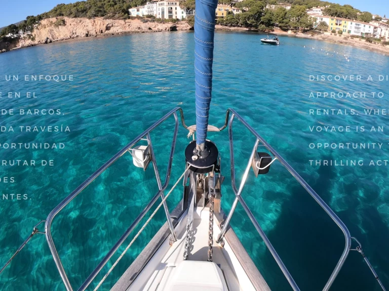 Yacht hire Palma de Mallorca cheap Oceanis 423 Clipper