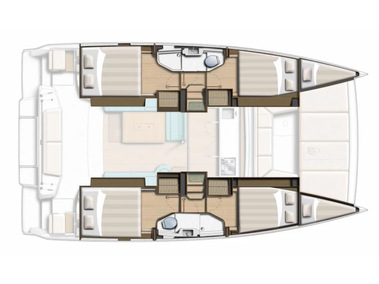 Catamaran to hire Lefkáda at the best price