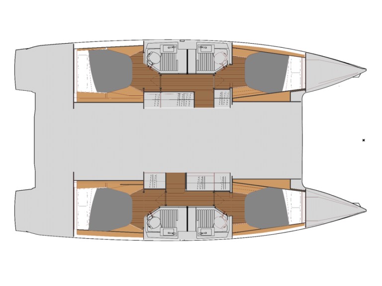 Yacht charter Le Marin - Fountaine Pajot Astrea 42 on SamBoat