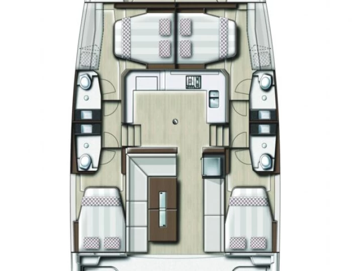 Catamaran hire in Sant Antoni de Portmany - Bali Catamarans Bali Catspace Voile