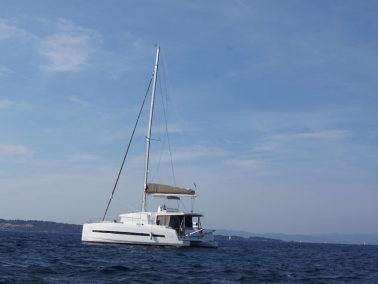 Bali Bali 4.5 charter bareboat or skippered in  Olbia