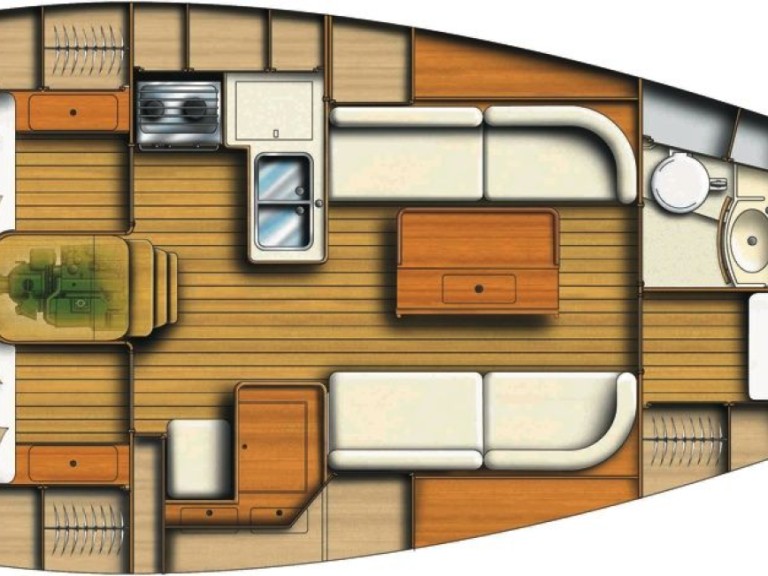 Yacht hire La Rochelle cheap Dufour 34