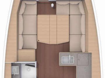 Hire Sailboat Dufour with a boat licence